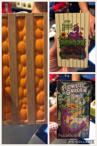 2018 epcot flower and garden AP merchandise