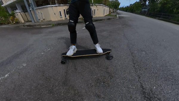 Riding footage of VOKBOARD Riot V2