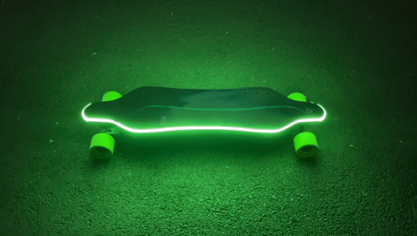 Photo of Meepo AUrora in the dark with lights