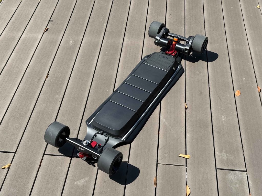 Photo of OMW Lancer deck flipped over