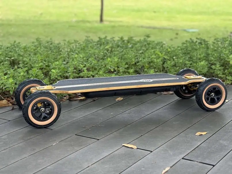 Showing side view of Evolve Fusion