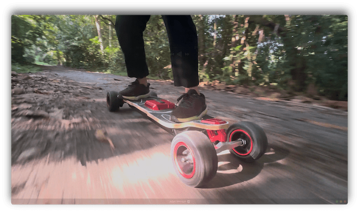 Riding photo of the Linnpower OX ER