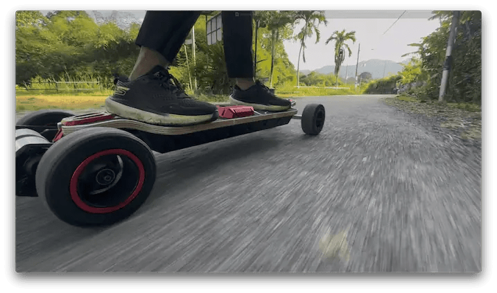 Riding photo of the Linnpower OX ER