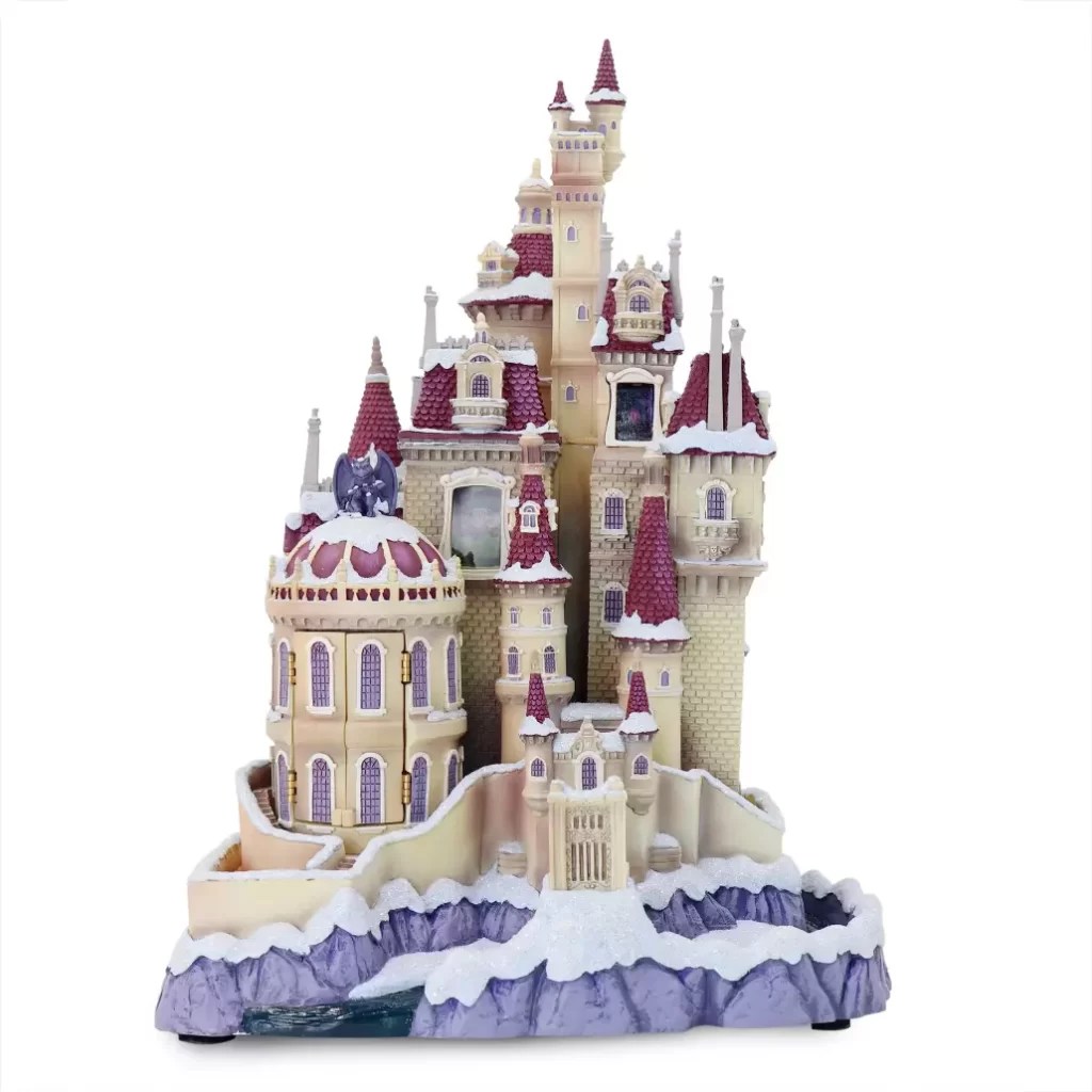 Disney - 美女と野獣　オーナメント 城 Disney Castle Collection Belle's Enchanting Castle Joins The Disney Castle Collection