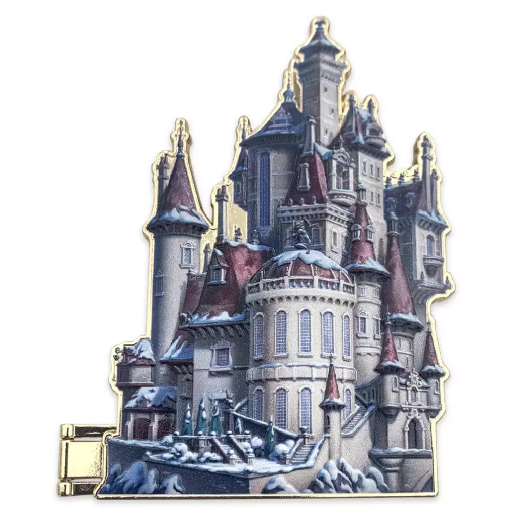 Disney - 美女と野獣　オーナメント 城 Disney Castle Collection BELLE Castle Light-Up Figurine - BEAUTY AND THE BEAST Disney
