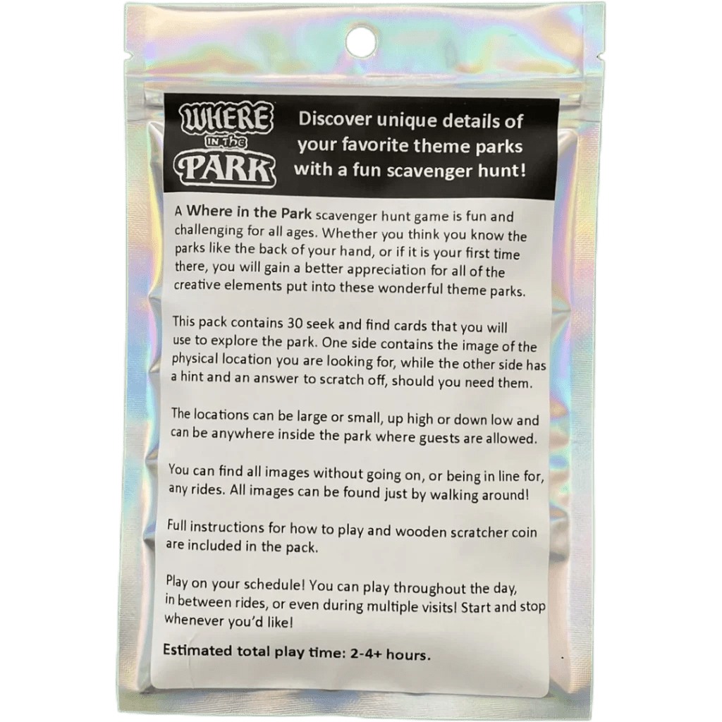 Disney Scavenger Hunt Packs