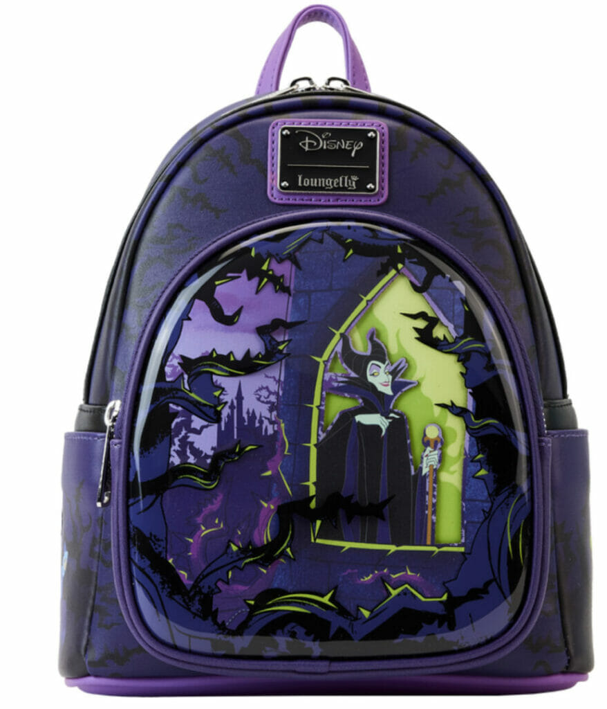 Loungefly Maleficent Wallet and Backpack 