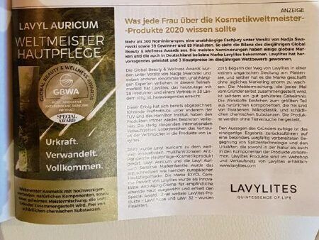 Hautpflege Weltmeister 2020