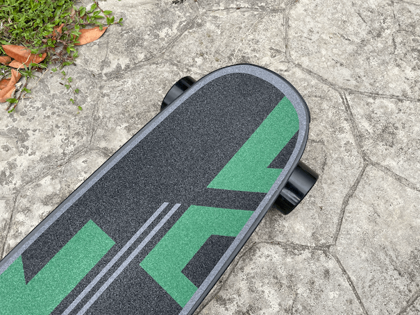 Close up photo of Basecamp Ghost deck print