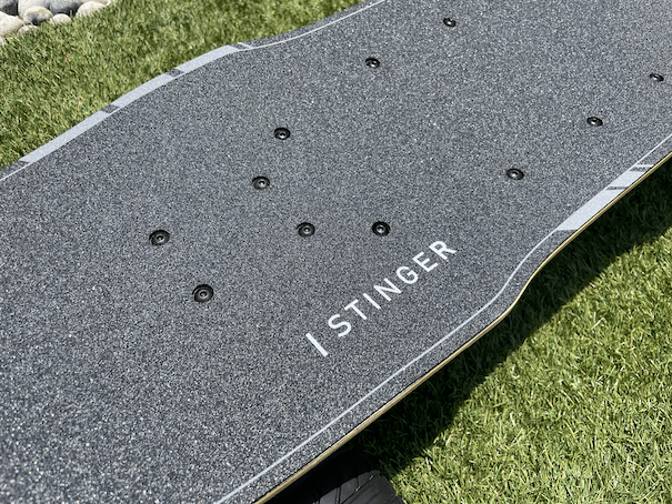 Close up photo of Tynee Stinger deck