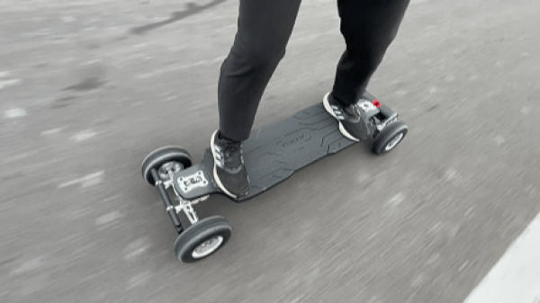 Riding Photo of Acedeck Nomad N3