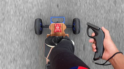 Riding Photo of Ecomobl Ripper Pro
