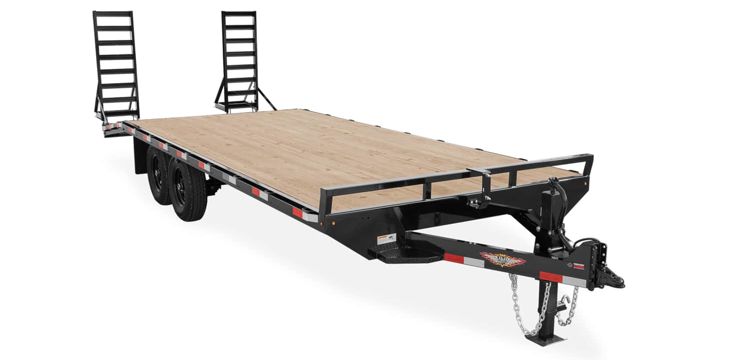deckover equipment trailer