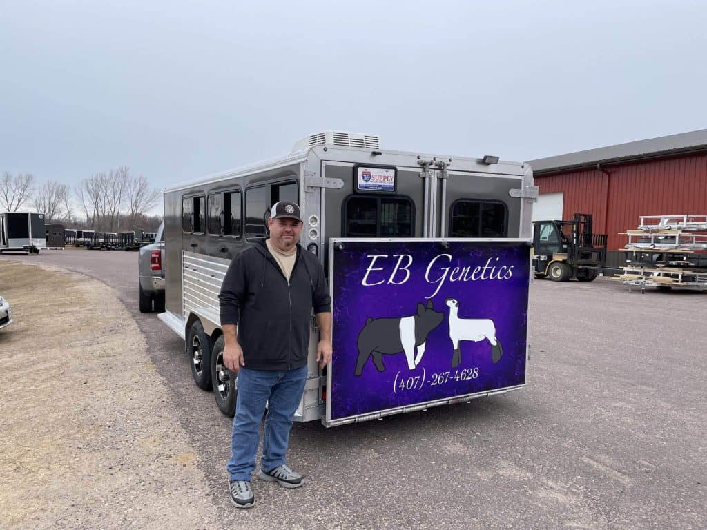 Trailer sales and customization at I39 Supply Trailer Dealership in Maine.
