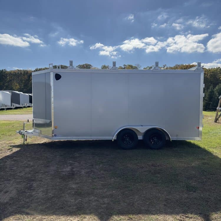 Trailer dealership offering durable, high-quality enclosed cargo trailers for sale. Perfect for businesses and individuals needing reliable transportation solutions.
