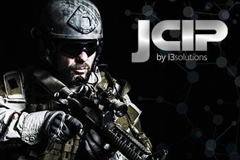 Soldier in tactical gear with advanced technology equipment.