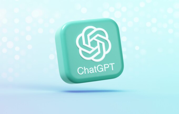 ChatGPT logo representing AI-driven custom application development solutions.