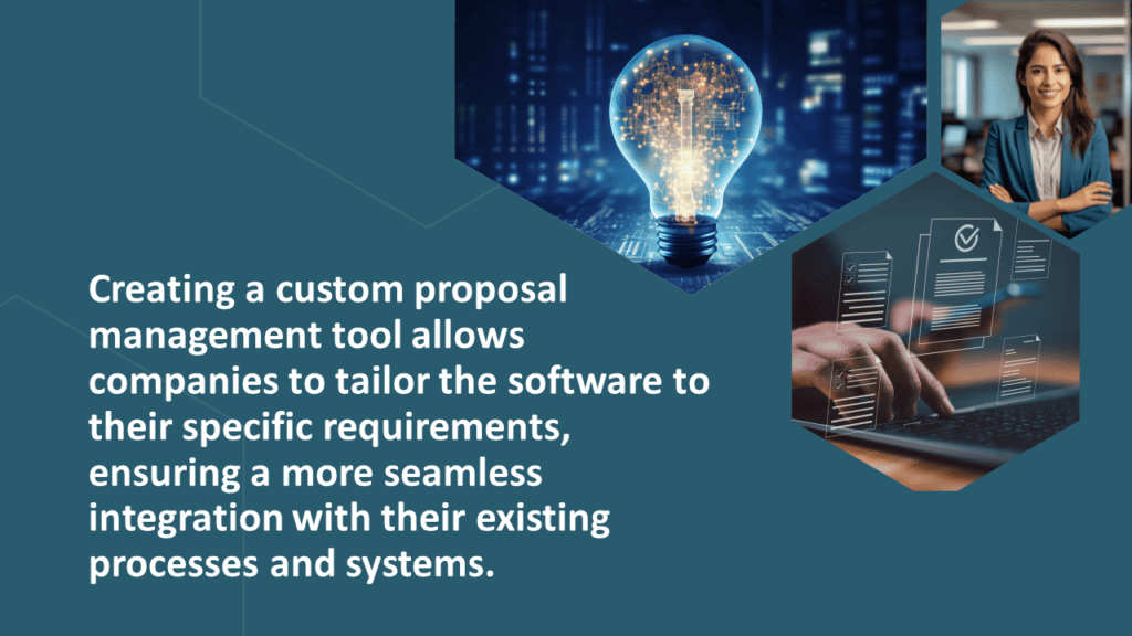 Proposal management software for tailored business solutions.