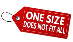 Custom IT systems analysis emphasizing tailored solutions over one-size-fits-all approaches.