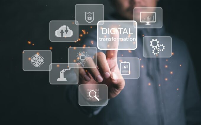 Digital transformation concepts with Microsoft tools for enterprise success.