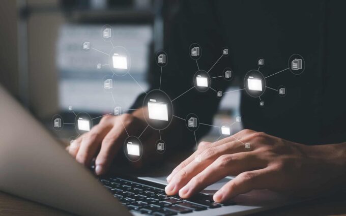 Digital workflow automation with SharePoint, Power Automate, and Logic Apps.