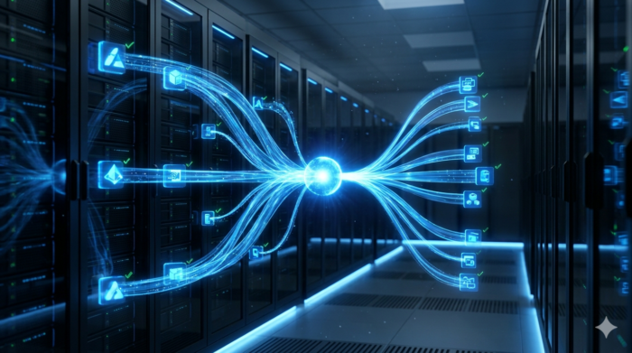Cloud data integration in Azure data centers for regulated enterprise compliance.
