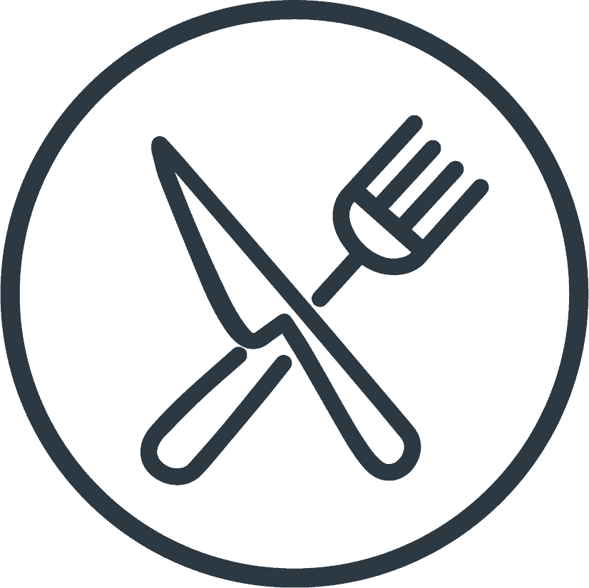 idocatering website  icon - food cutlery