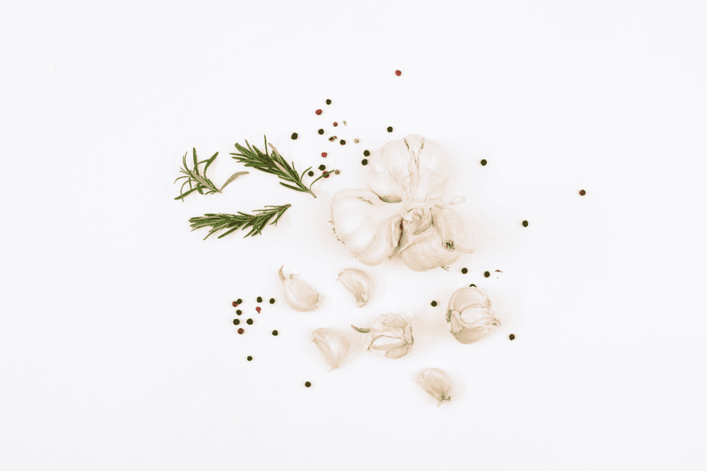 white garlic 