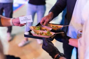 Classic Malaysia Satay served for walk around canape catering