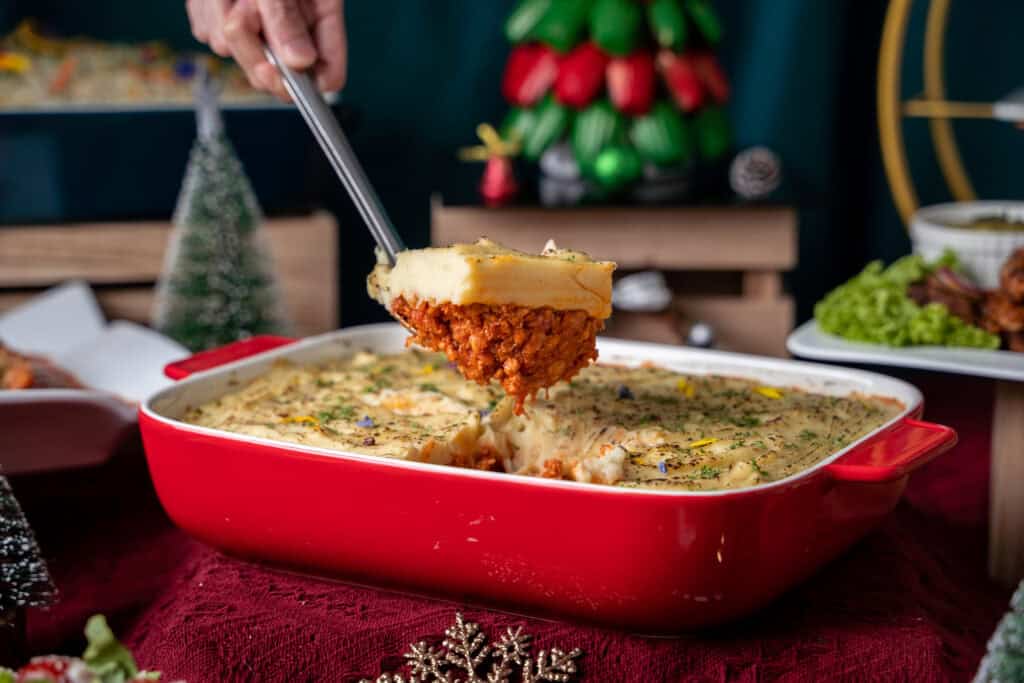 Tasty Lasagna for christmas catering by idocatering 