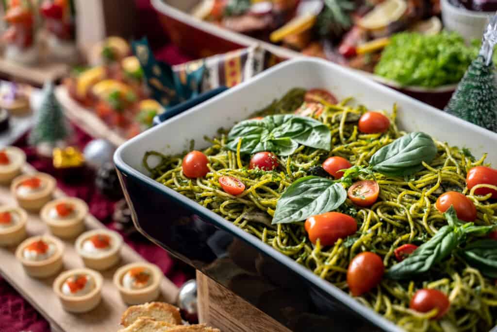 pasta for christmas catering malaysia