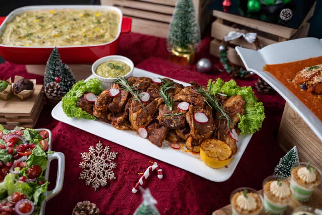christmas catering menu options