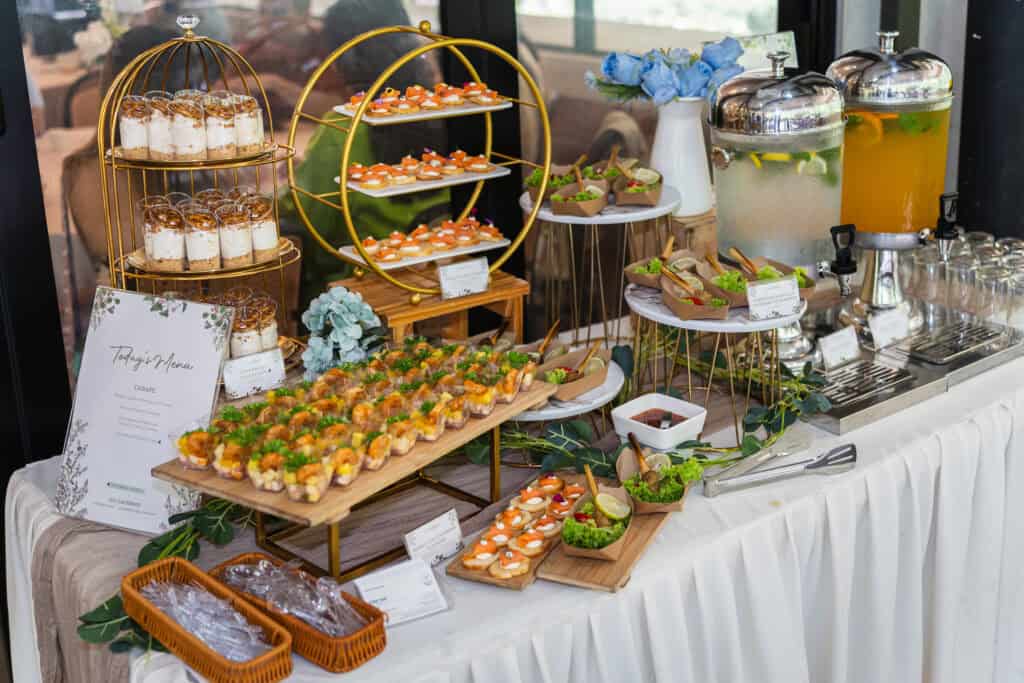 Wedding food catering by idocatering