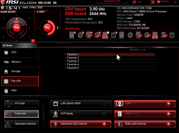 MSI BIOS Update image 3
