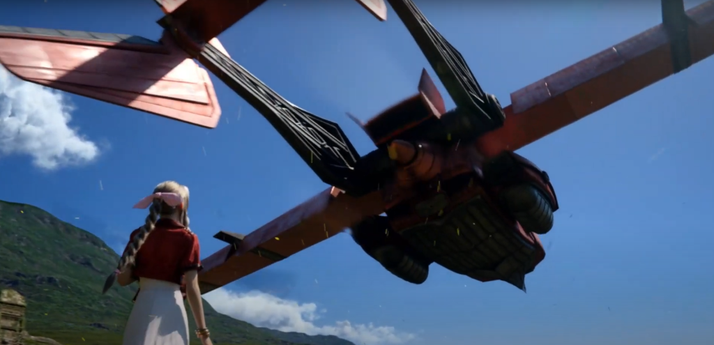 aerith is left behind