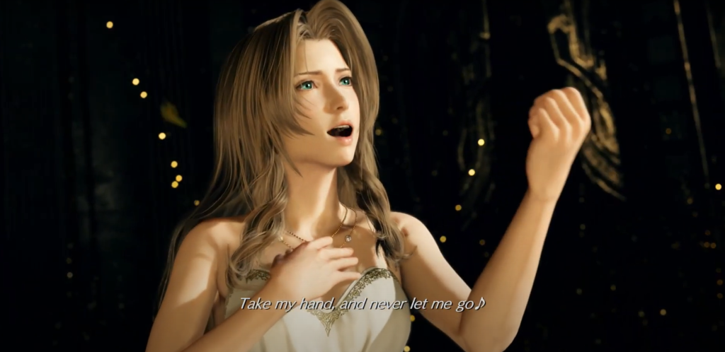 aerith sings