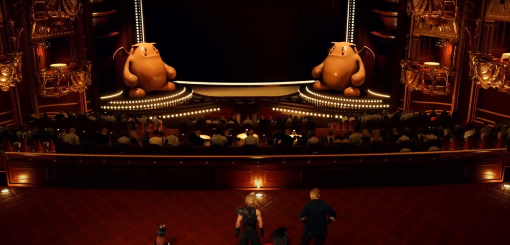 avalanche arrive at the theatre