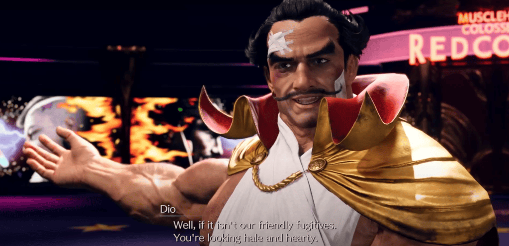 dio battered from fighting with the turks