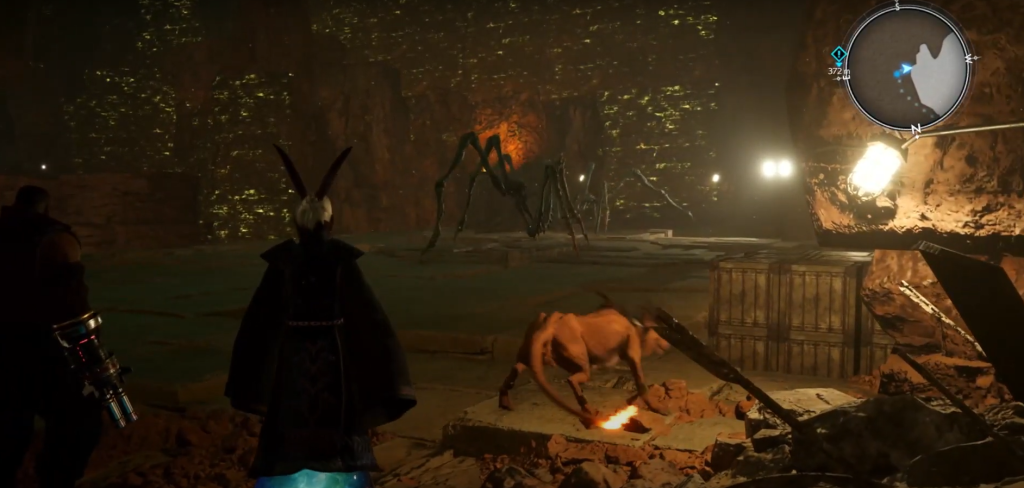 fighting a group of stingers