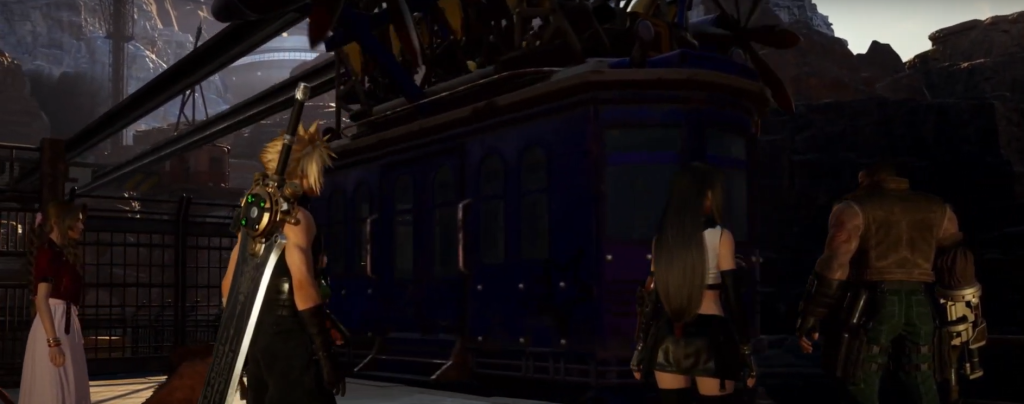 heading to the gold saucer