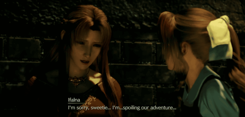 ilfana and aerith
