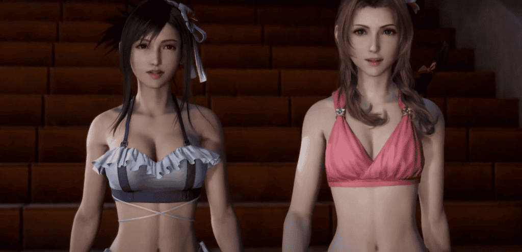 tifa & aerith bikinis