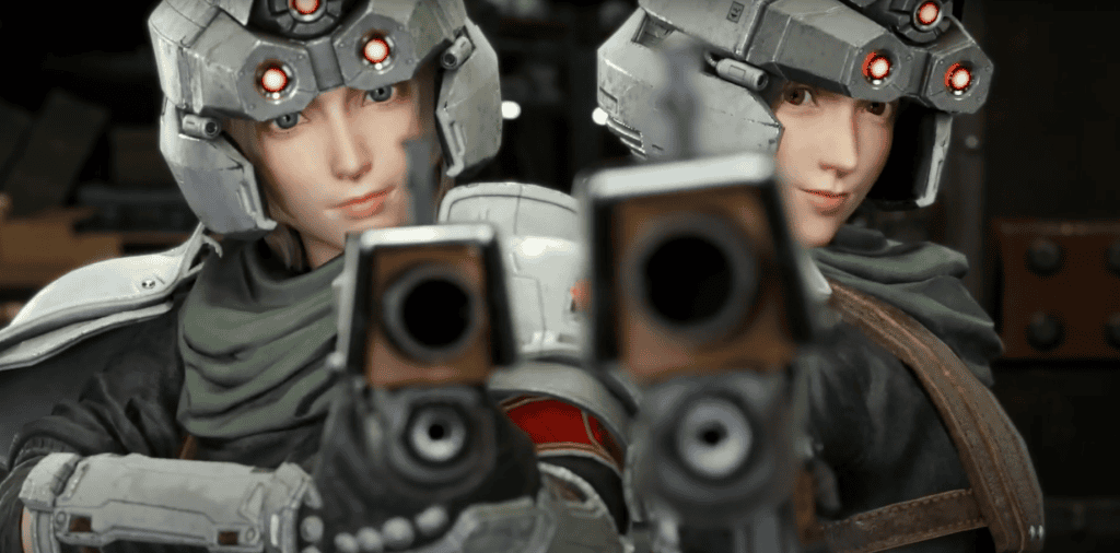 tife & aerith shinra soldiers