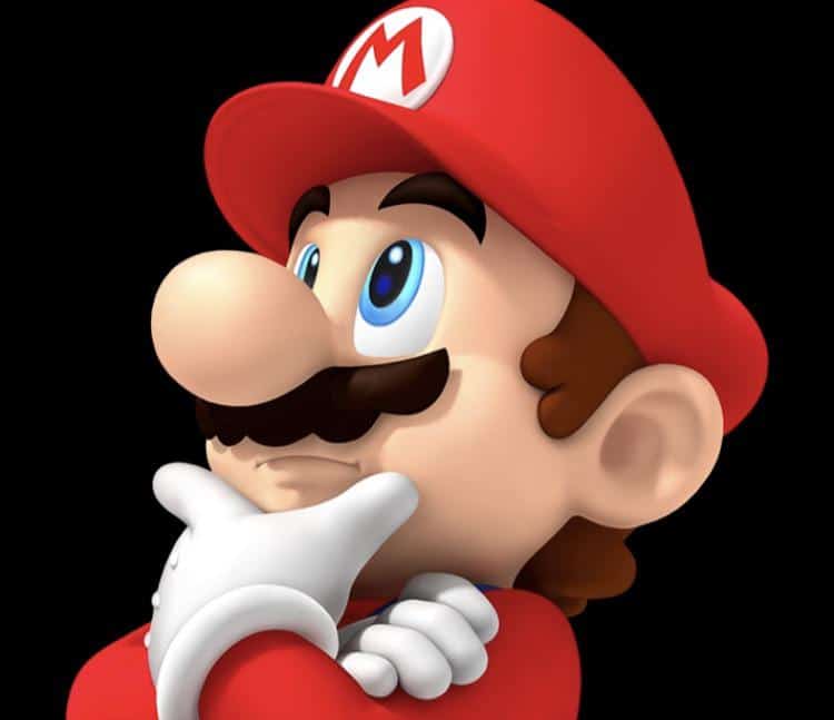 mario thinking