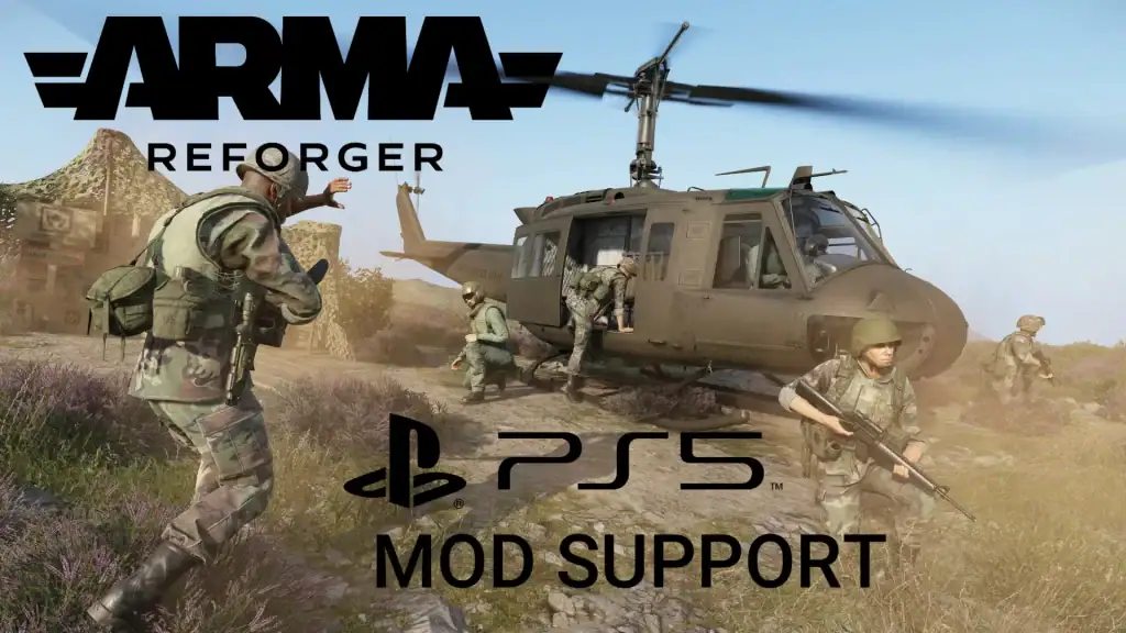 Arma Reforger mod support PS5