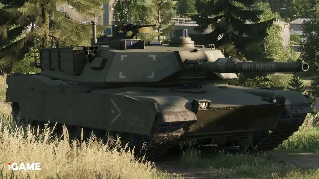 Hell Raiser main battle tank mod in Arma Reforger for Xbox and PS5.