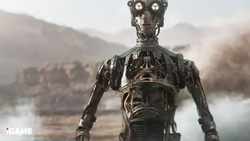 Mysterious humanoid droid in Star Wars Eclipse
