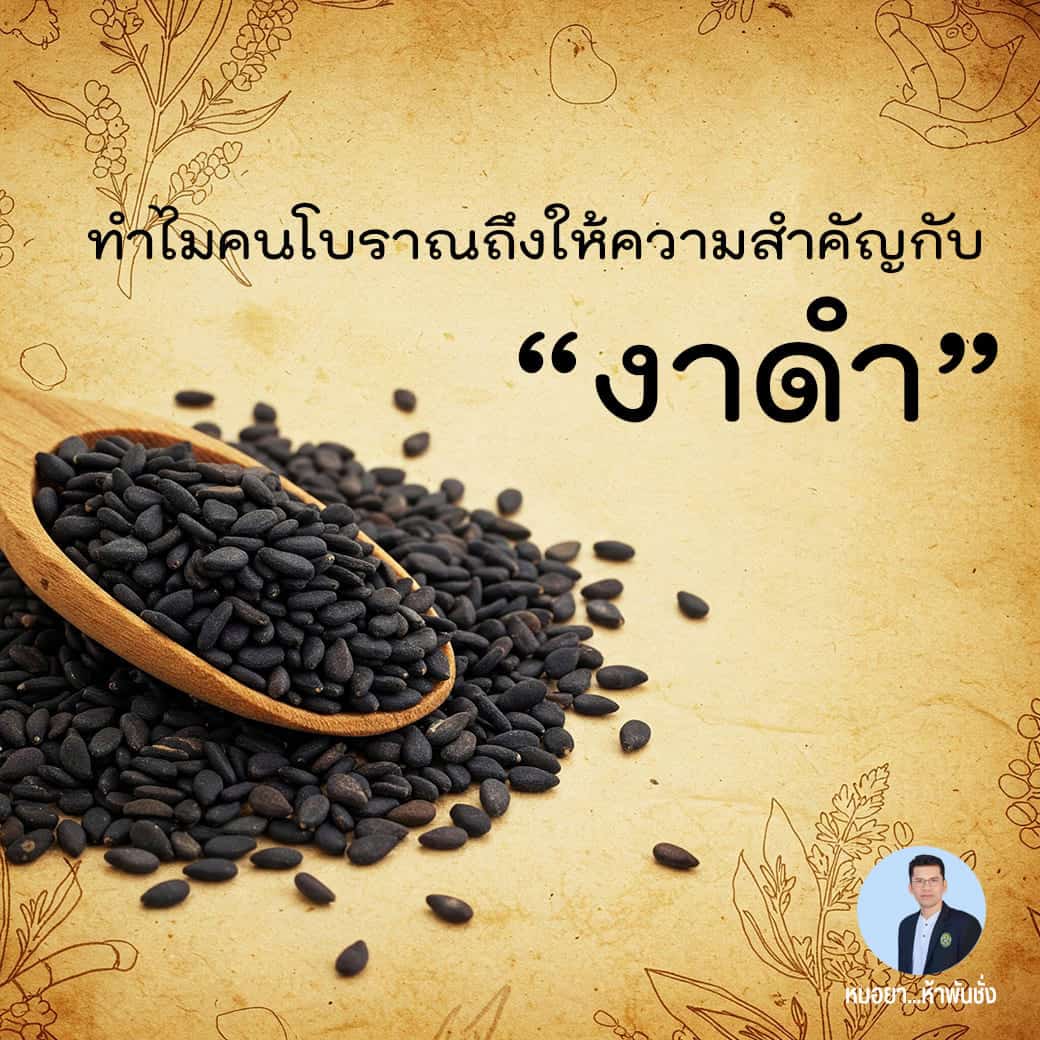 อะไรคือ "ประโยชน์ของงาดำ"
