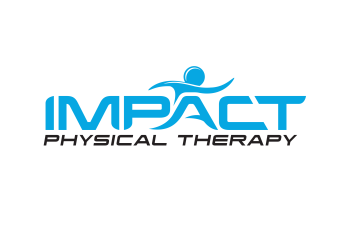 Impact Physical Therapy logo with a running figure and bold text.