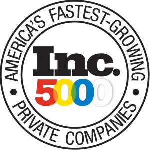Impact Physical Therapy logo with 5000 in colorful numbers.